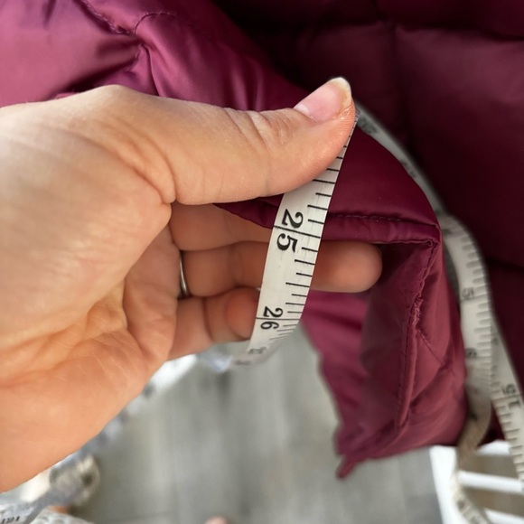 Eddie Bauer Maroon Goose Down Vest - Picture 6 of 8